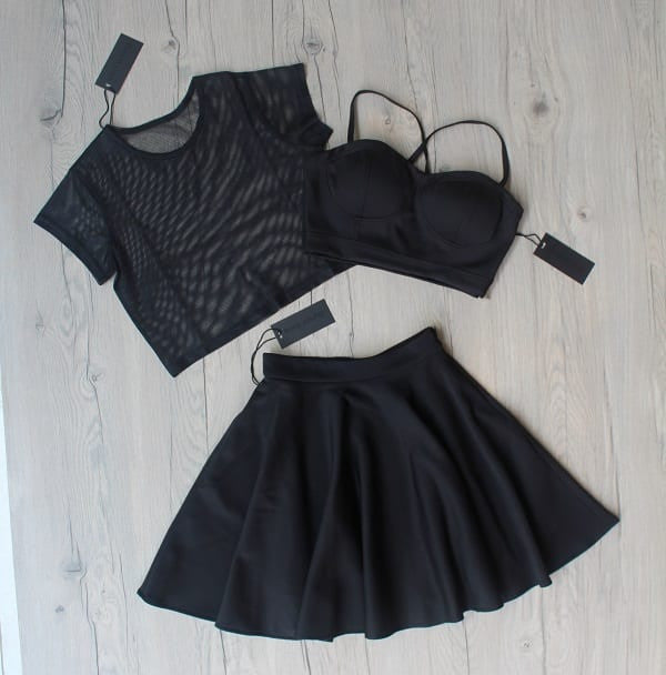 Suspender Skater Skirt ewa young